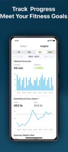 Screenshot JEFIT Gym Workout Plan Tracker Mod APK