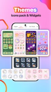 Screenshot MiniPhone Launcher: Organized Mod APK