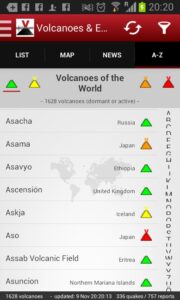 Screenshot Volcanoes & Earthquakes Mod APK