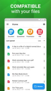 Screenshot OfficeSuite Mod APK