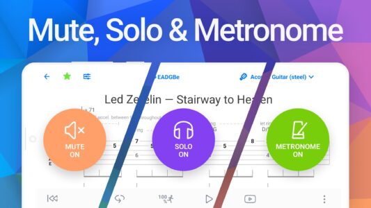 Screenshot Songsterr Guitar Tabs & Chords Mod APK