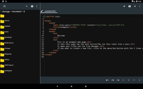 Screenshot Html Editor Mod APK