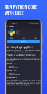 Screenshot Acode - Powerful Code Editor Mod APK