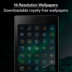 Screenshot Outline Icons - Icon Pack Mod APK