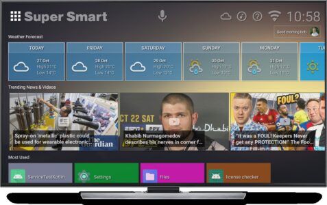 Screenshot Super Smart TV Launcher LIVE Mod APK