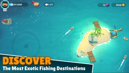 Screenshot Creatures of the Deep: Fishing Mod APK