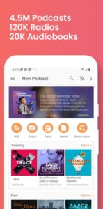 Screenshot Podcast Addict Mod APK