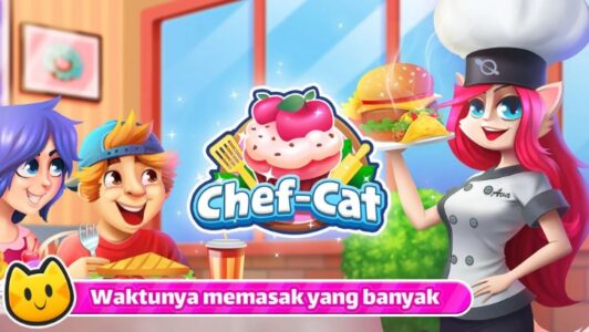 Screenshot Chef Cat Ava™ Cooking Mania Mod APK