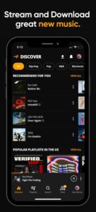 Screenshot Audiomack Mod APK