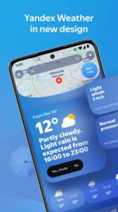 Screenshot Yandex Weather Mod APK