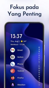 Screenshot Niagara Launcher Mod APK