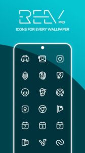 Screenshot Reev Pro - Icon Pack Mod APK