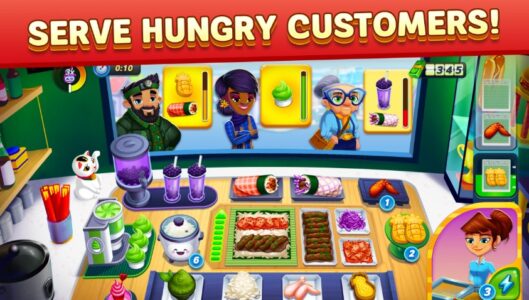 Screenshot Diner DASH Adventures - Cook Fast & Beat the Clock Mod APK