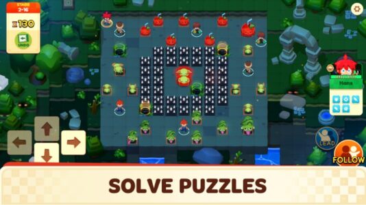 Screenshot We Are Friends: Puzzle RPG Mod APK