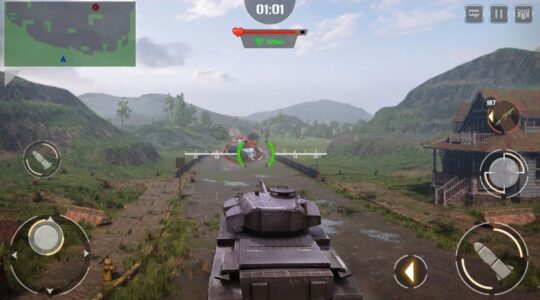 Screenshot Furious Tank: War of Worlds Mod APK