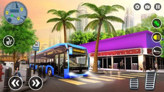 Screenshot Police Bus Simulator Bus Games Mod APK