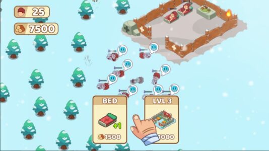 Screenshot Icy Village: Tycoon Survival Mod APK