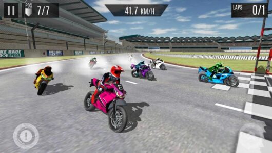 Screenshot Bike Race Xtreme Speed Mod APK