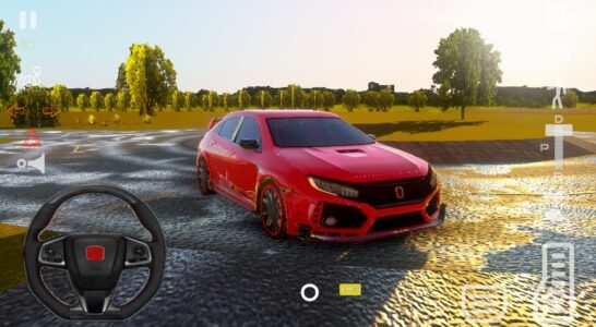 Screenshot Civic Sport Car Simulator 2025 Mod APK