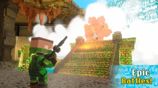 Screenshot Block Wars Survival Games Mod APK