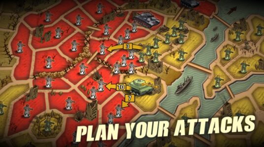 Screenshot Risk of war: Wartime Glory Mod APK