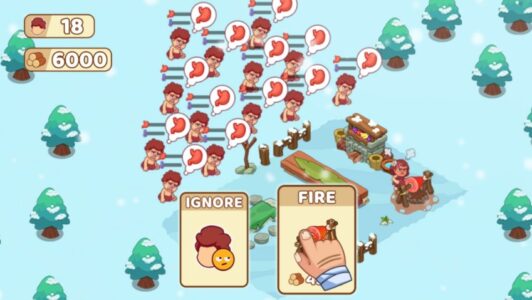 Screenshot Icy Village: Tycoon Survival Mod APK