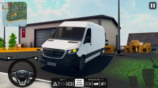 Screenshot Cargo Van Simulator Mod APK