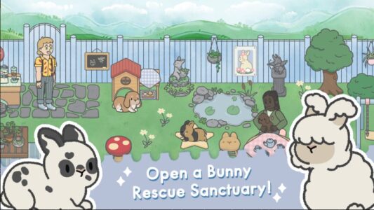 Screenshot Bunny Haven - Cute Cafe Mod APK