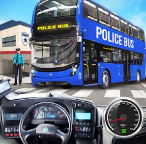 Download Police Bus Simulator Bus Games Mod Apk v2.4.9 (No Ads) Neu 2025