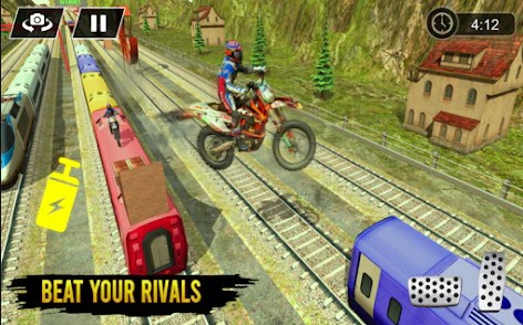 Screenshot Tricky Bike Stunt Racing Game Mod APK