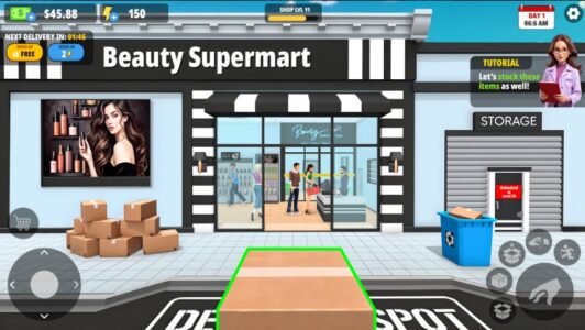 Screenshot My Beauty Shop Simulator Mod APK