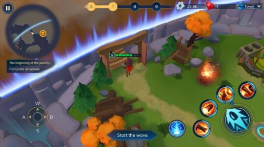 Screenshot Heroes of Tower Defense Battle Mod APK