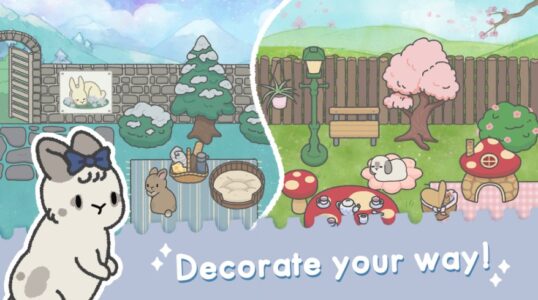 Screenshot Bunny Haven - Cute Cafe Mod APK