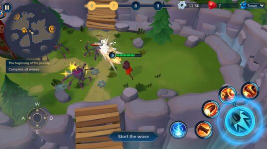 Screenshot Heroes of Tower Defense Battle Mod APK