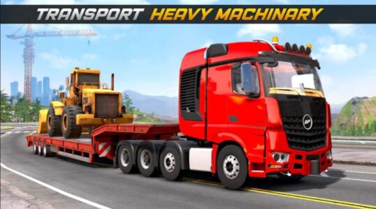 Screenshot Real Truck Driving Simulator Mod APK