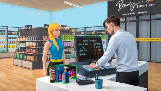 Screenshot My Beauty Shop Simulator Mod APK