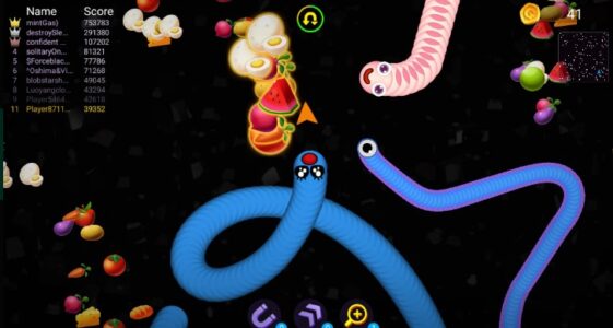 Screenshot Snake Battle: Worm Snake Game Mod APK