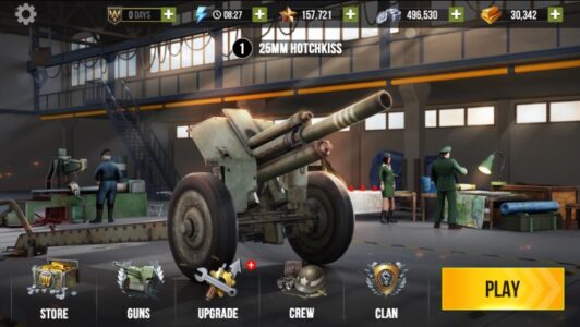 Screenshot World of Artillery: Cannon War Mod APK