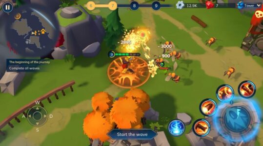 Screenshot Heroes of Tower Defense Battle Mod APK