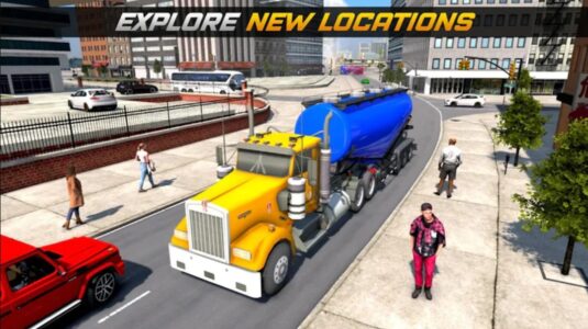 Screenshot Real Truck Driving Simulator Mod APK