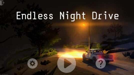 Screenshot Endless Night Drive Mod APK