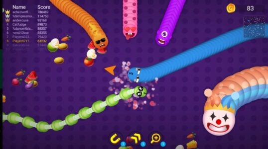 Screenshot Snake Battle: Worm Snake Game Mod APK