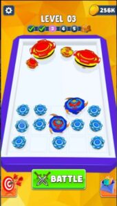 Screenshot Merge & Battle Spinner Game Mod APK