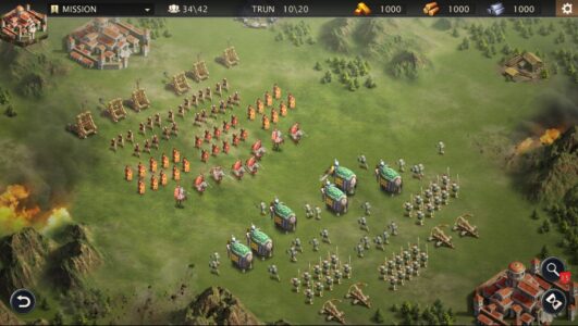 Screenshot Rome Empire War: Strategy Games Mod APK