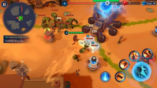 Screenshot Heroes of Tower Defense Battle Mod APK