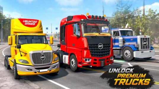 Screenshot Real Truck Driving Simulator Mod APK