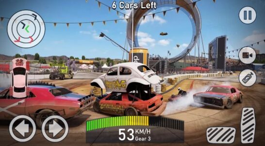 Screenshot Car Crash : Demolition game Mod APK