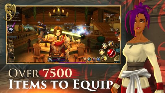 Screenshot AdventureQuest 3D MMO RPG Mod APK