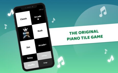 Screenshot Piano Tiles ™ - Tap Music Game Mod APK