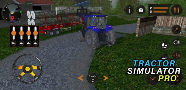 Screenshot Farm Simulator: Wood Transport Mod APK